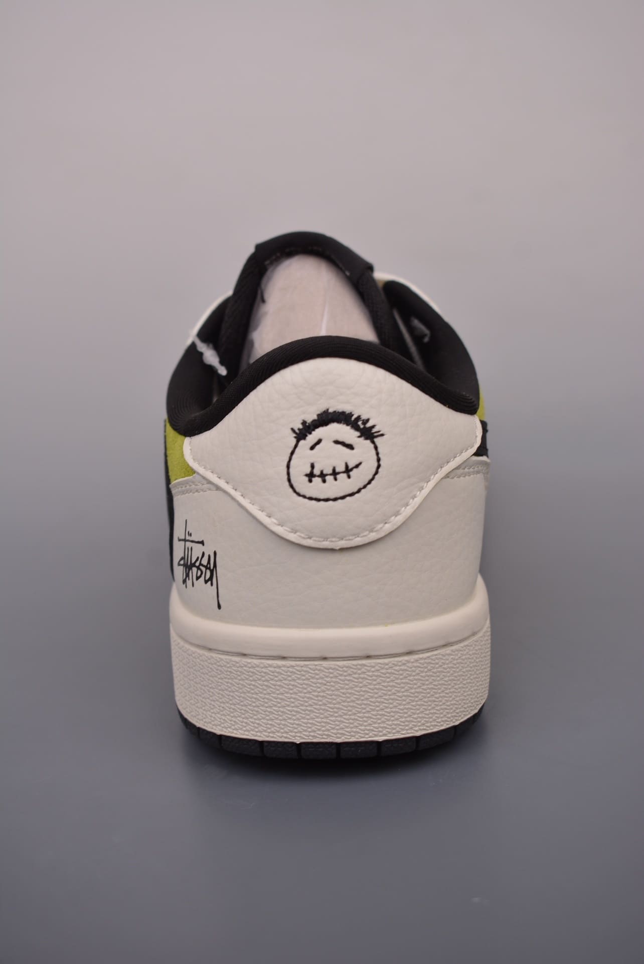 GIÀY STUSSY X TRAVIS SCOTT X AIR JORDAN 1 LOW AJ STUSSY XANH QUÂN ĐỘI TOP QUALITY SHOES AAA