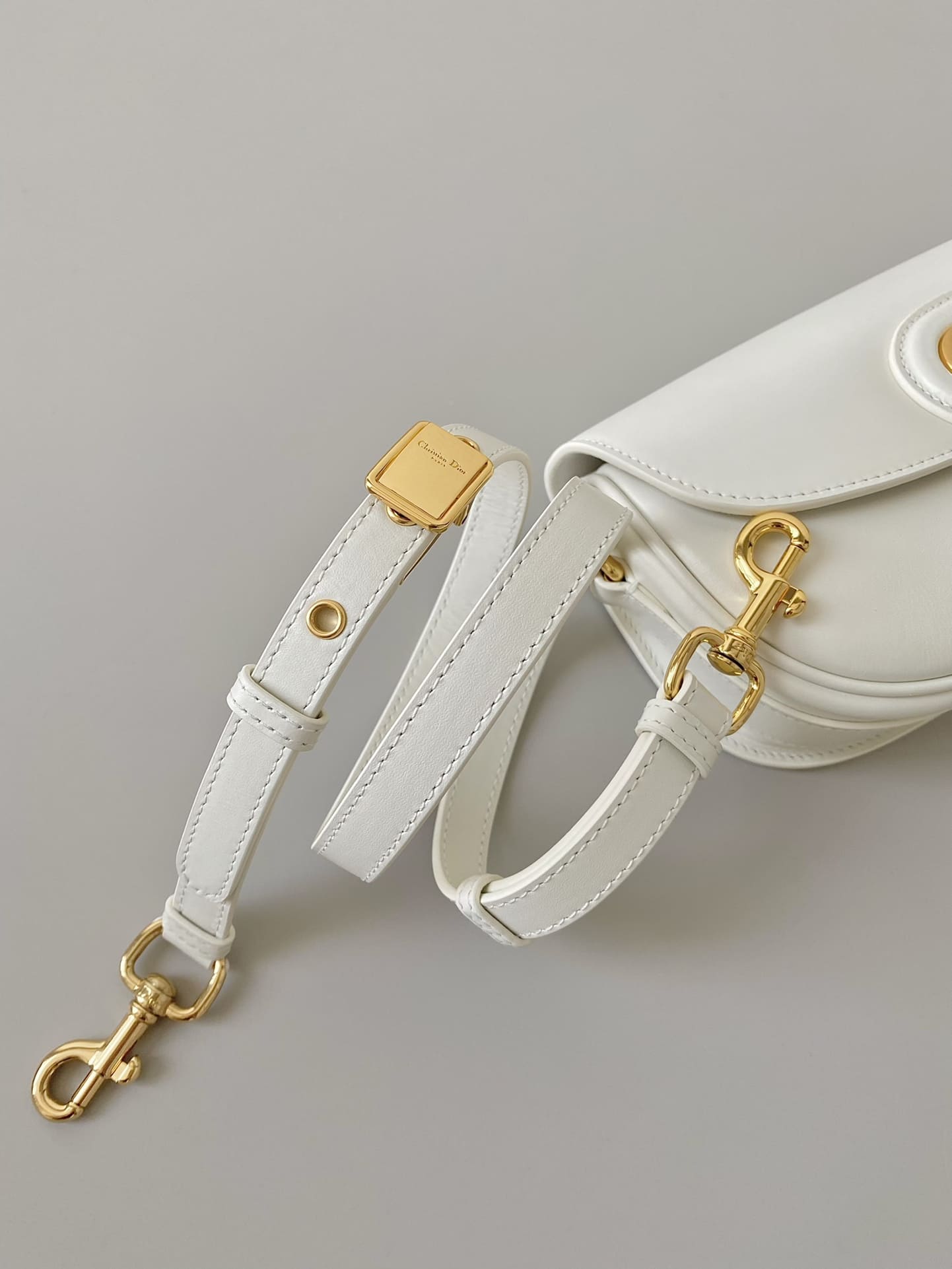 TÚI Dior Women Bobby East-West Bag Box Calfskin-Yellow Top Quality