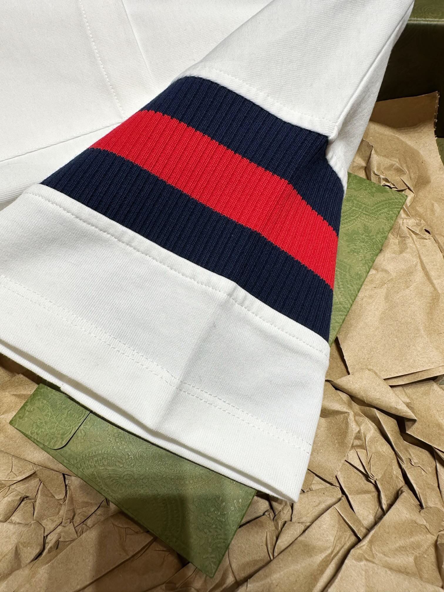 ÁO GUCCI GG POLO SHIRT MÀU TRẮNG UNISEX