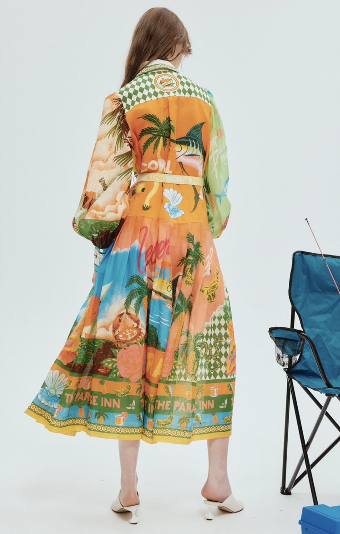 VÁY ALEMAIS THE PARADISE INN IN LINEN High Classy