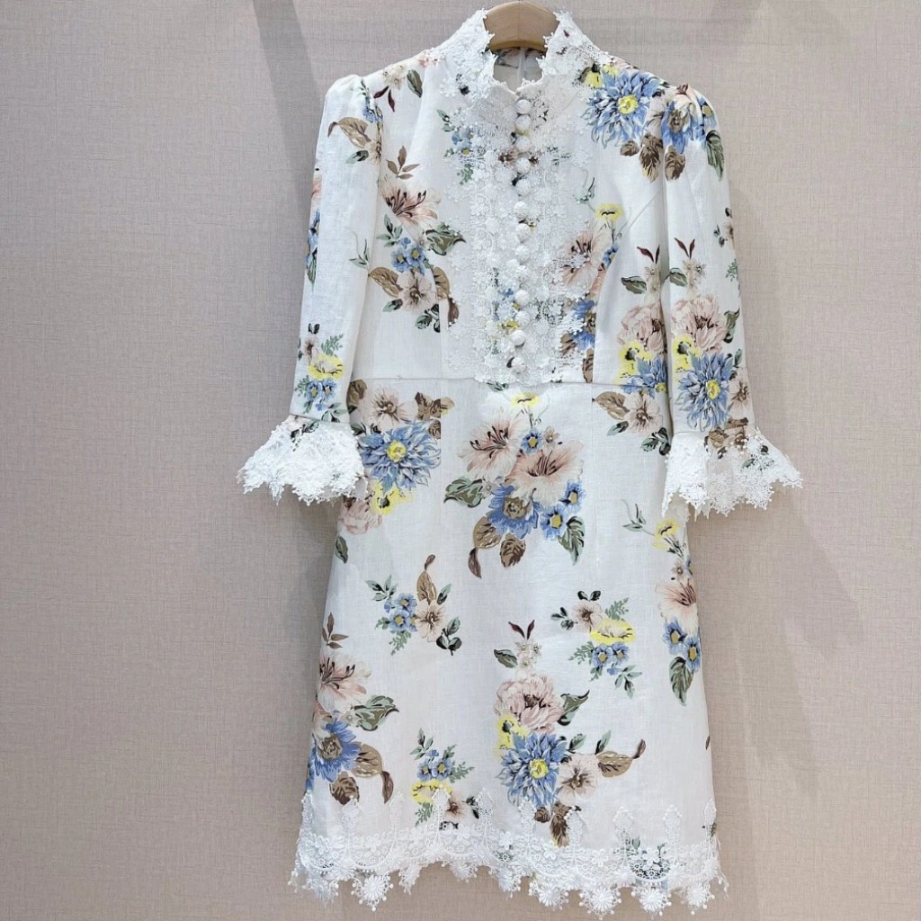 VÁY ZIMMERMANN Flower Vintage Dress High Classy