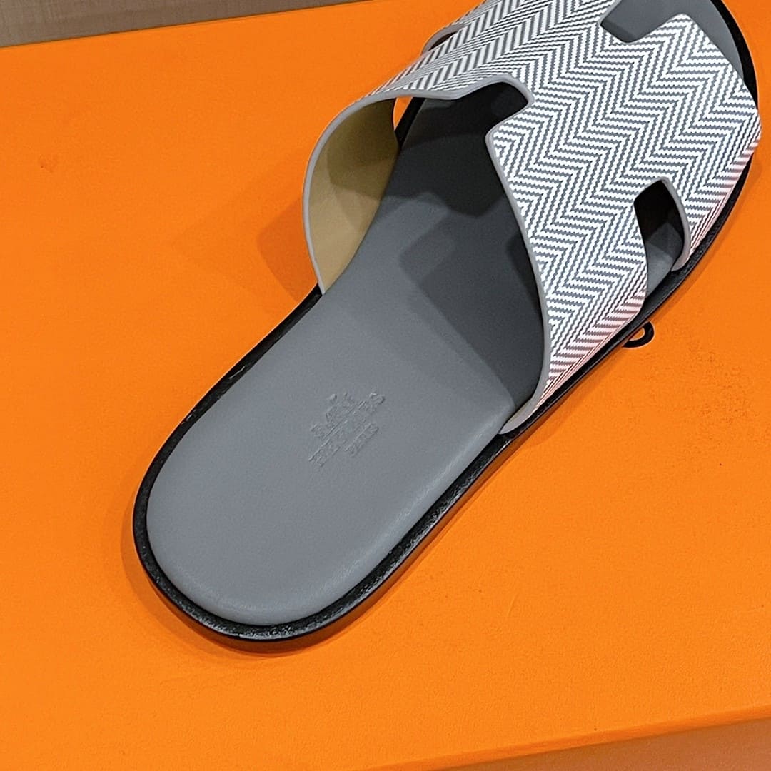 DÉP HERMES IZMIR GRAY H SANDAL AAA