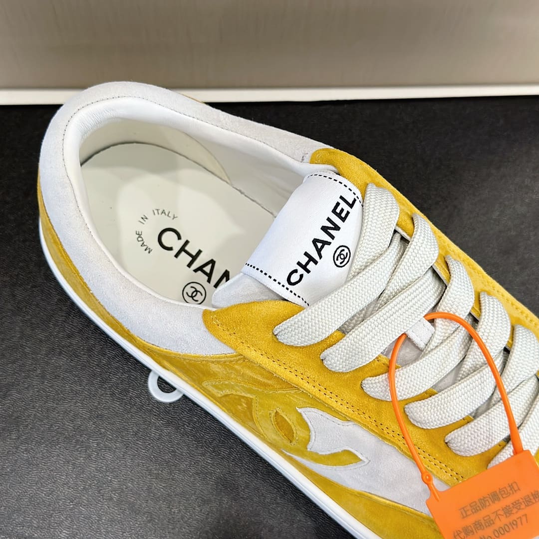 GIÀY CHANEL CC LOGO SNEAKERS SHOES AAA
