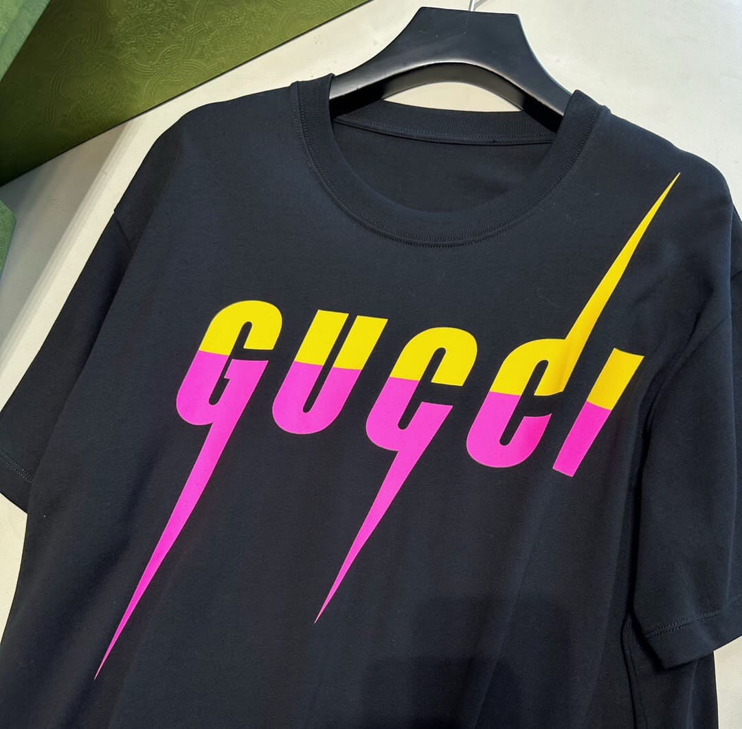 ÁO GUCCI GG T SHIRT MÀU ĐEN UNISEX