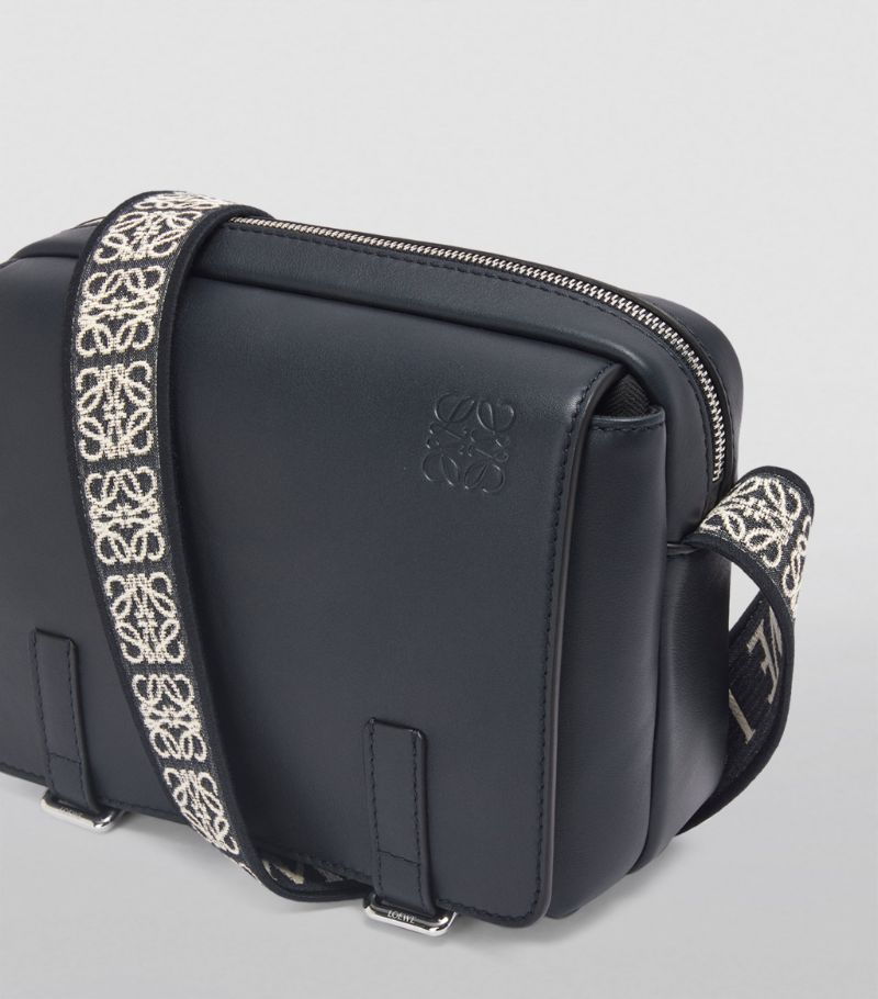 TÚI LOEWE XS Leather Military Messenger Bag
