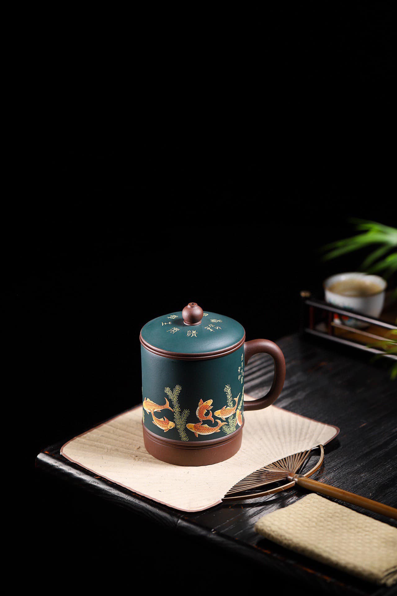 Bộ Cốc Trà đất tím Nghi Hưng 5 món 68