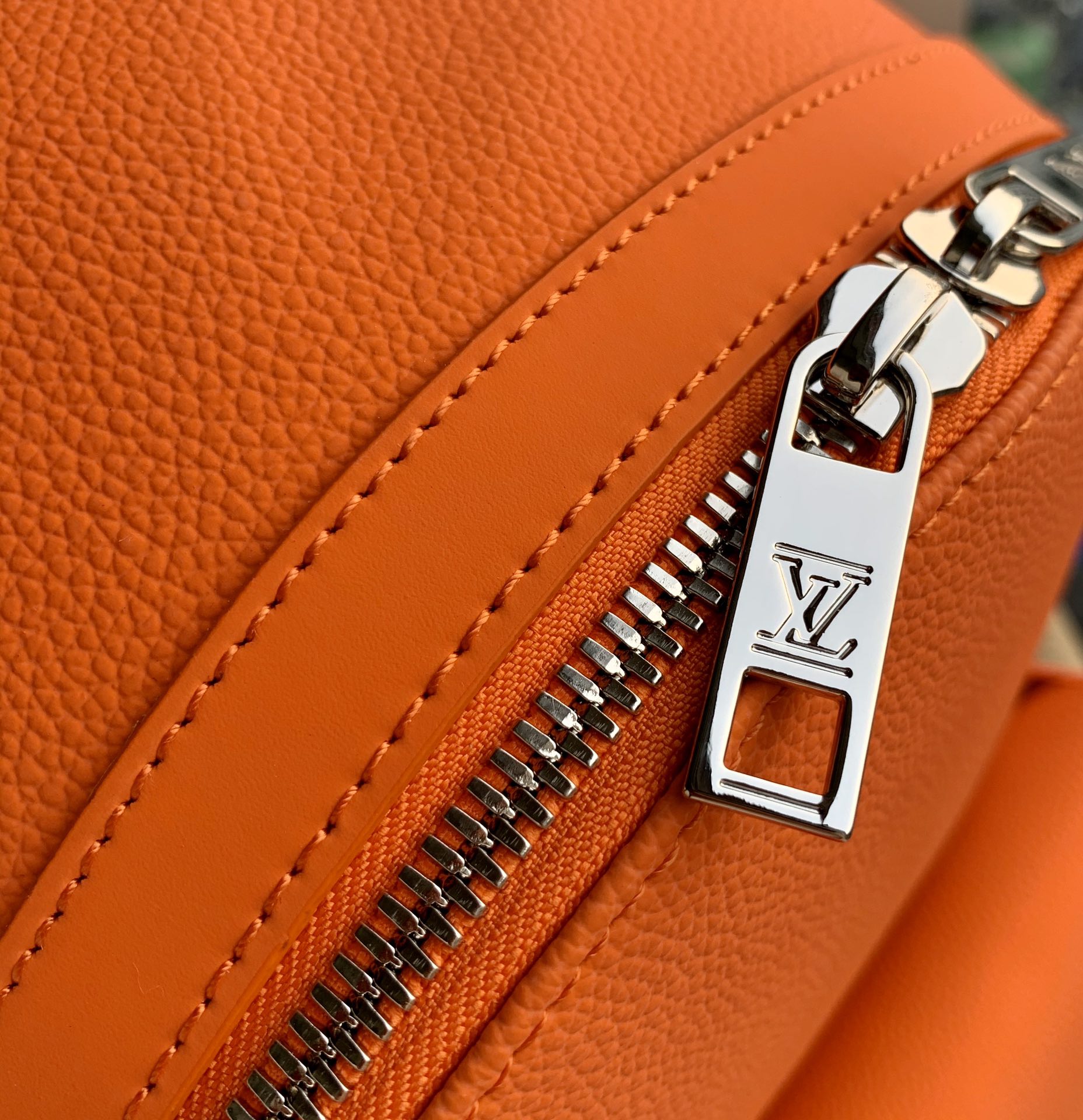 BALO LOUIS VUITTON AEROGRAM Leather Backpack-Orange