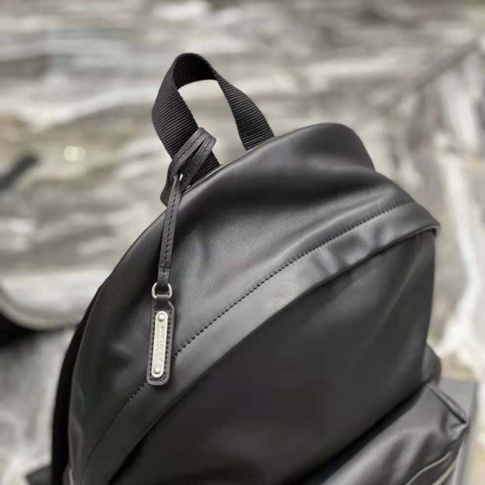 BALO Saint Laurent YSL City Backpack in Matte Leather