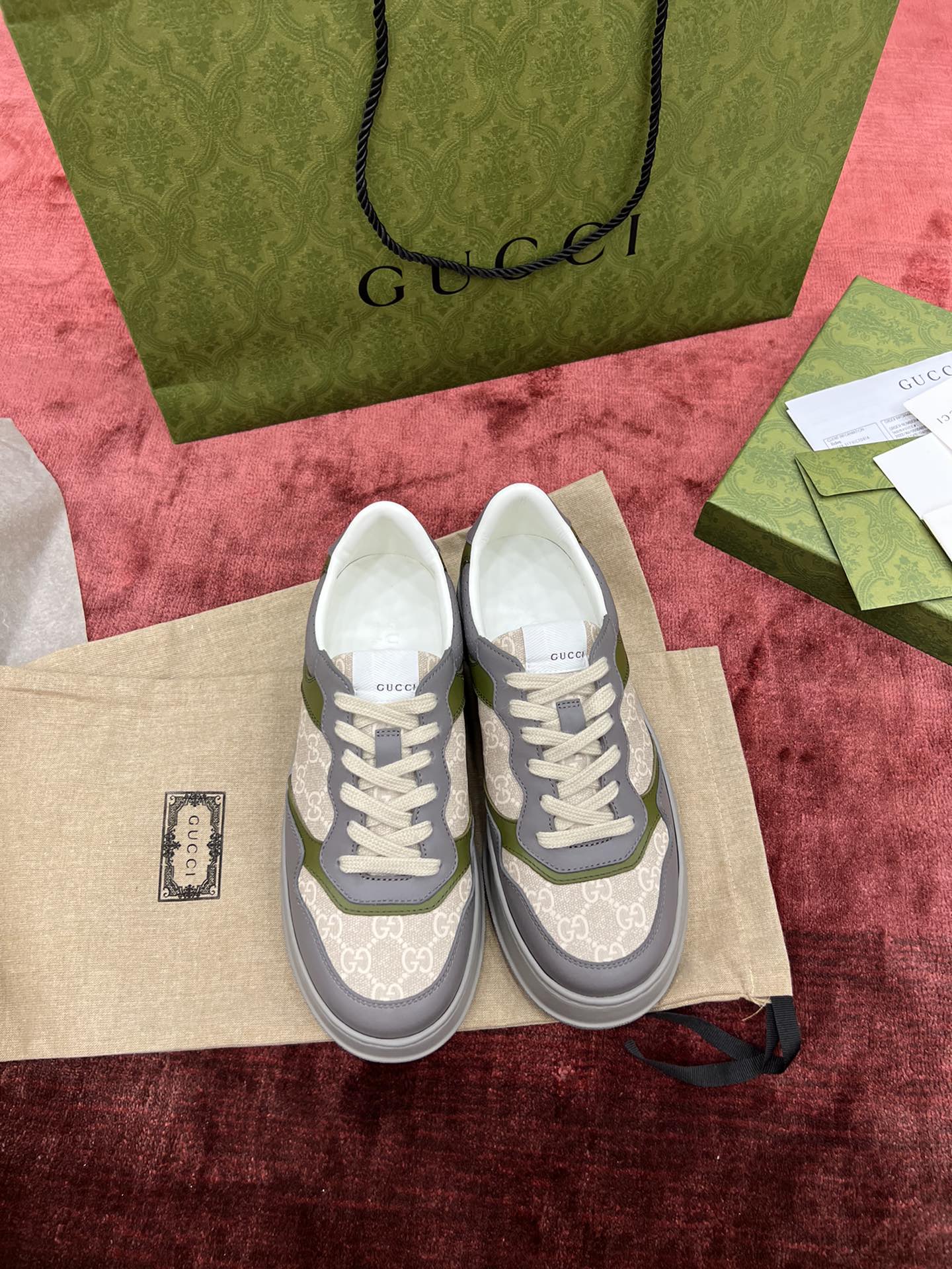 GIÀY GUCCI GG SNEAKER SHOES AAA
