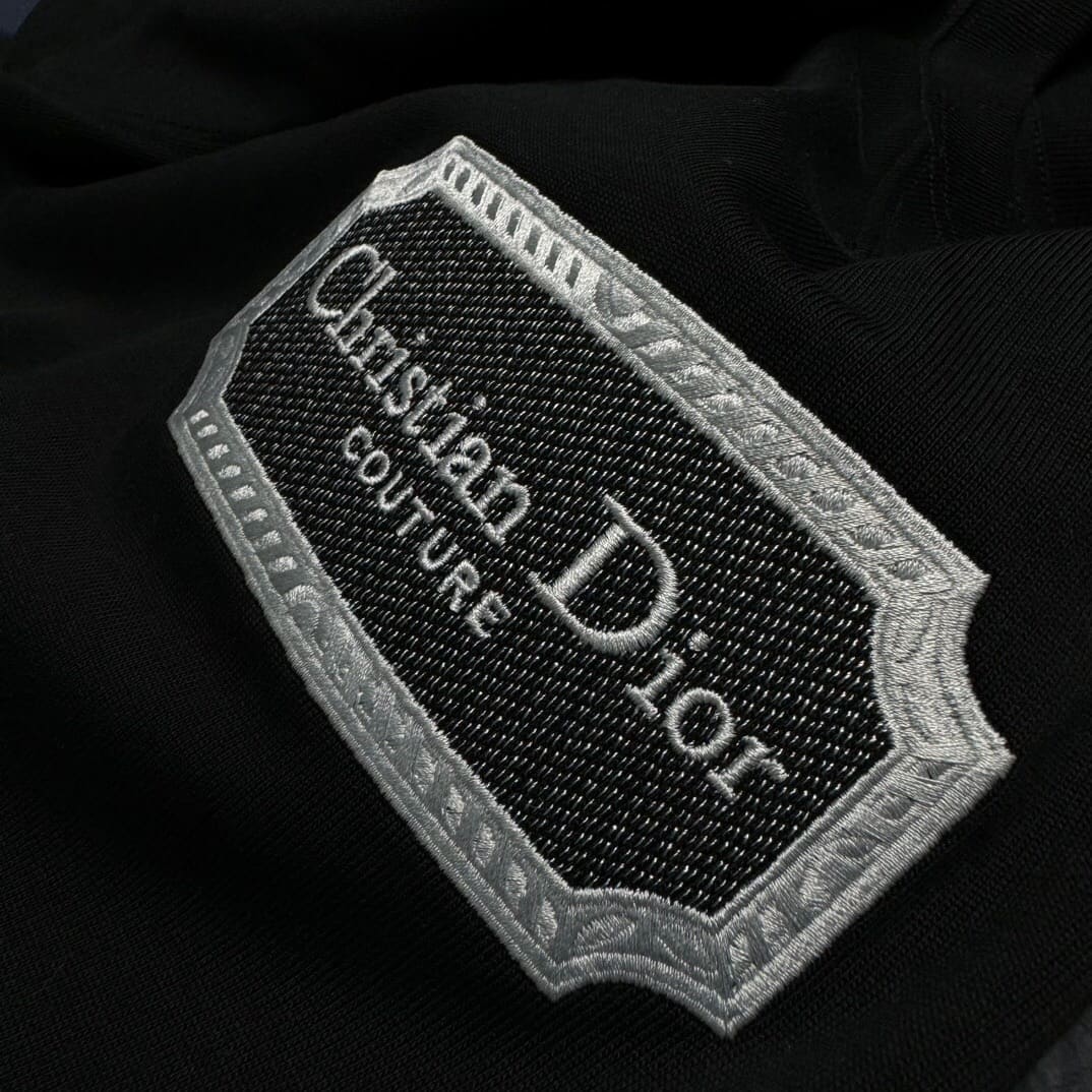 ÁO DIOR DIOR COUTRE LOGO T SHIRT BLACK