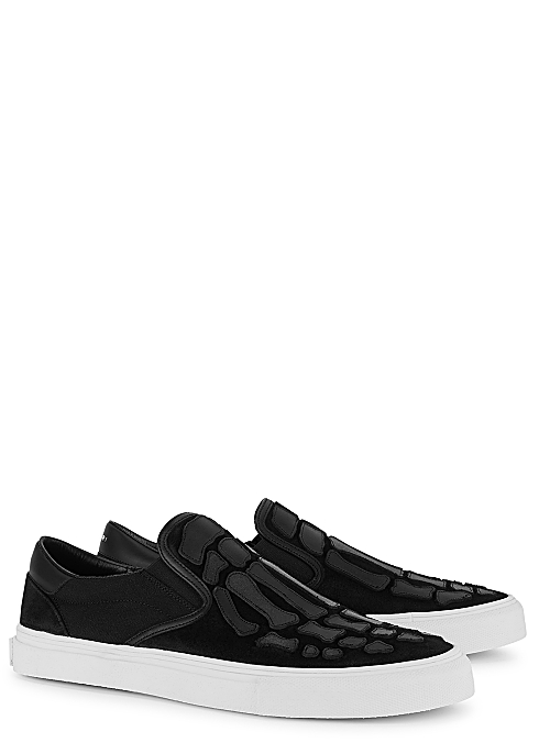 GIÀY AMIRI  Ami black suede skate shoes