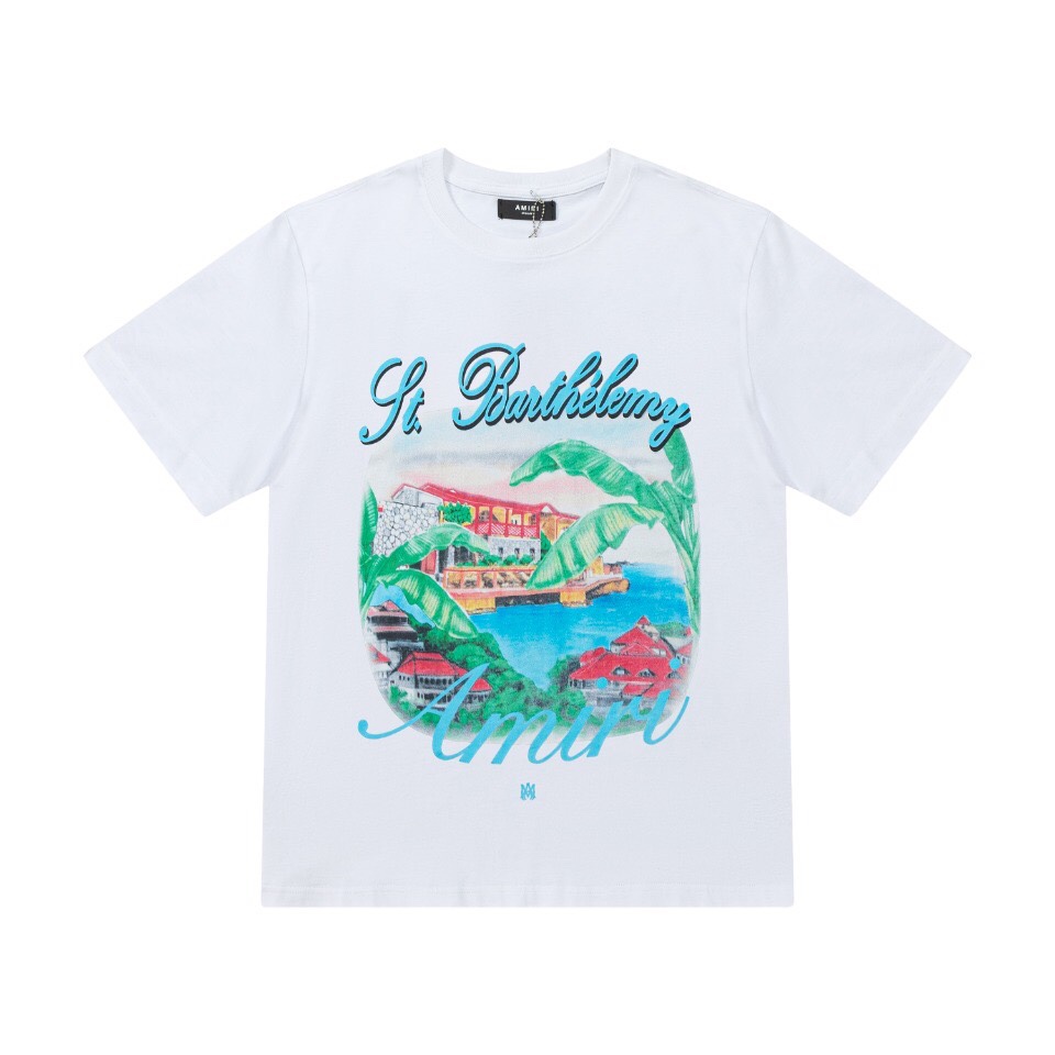 ÁO AMIRI T SHIRT MÀU TRẮNG UNISEX