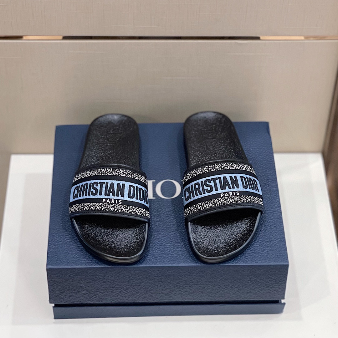 DÉP DIOR OBLIQUE MAN SLIPPER