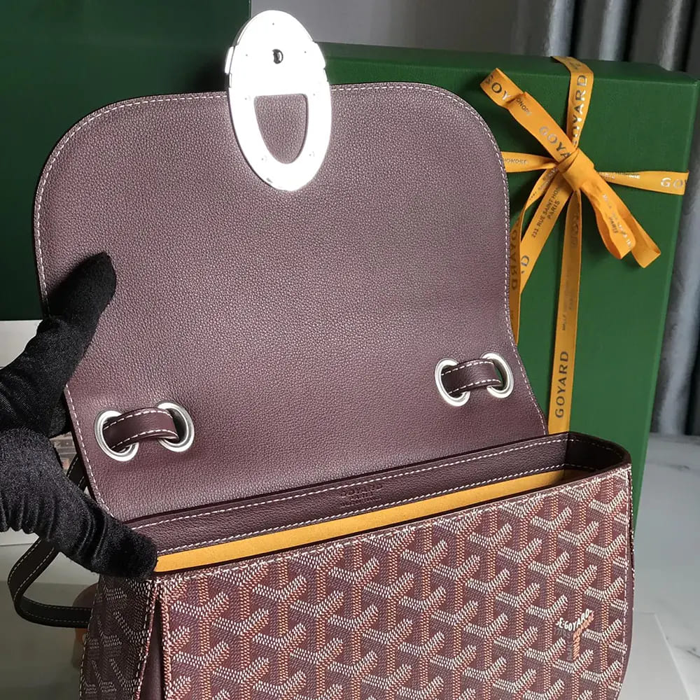 TÚI GOYARD Unisex 233 Bag-Maroon