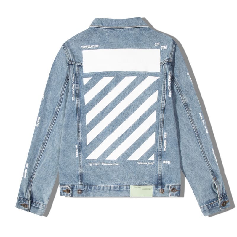 ÁO OFF-WHITE RED LABEL DENIM JACKET