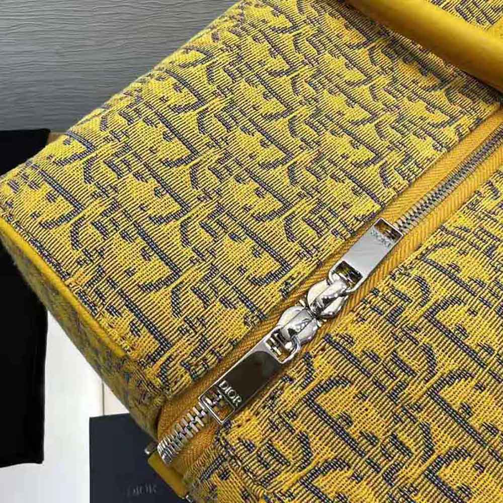 TÚI DIOR Lingot 26 Bag Gold-Tone Dior Oblique Jacquard