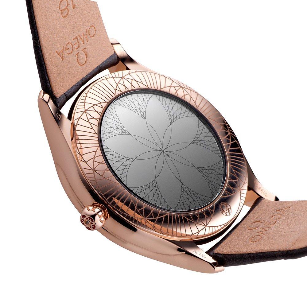 ĐỒNG HỒ OMEGA De Ville Tresor 18ct Sedna Gold Diamond Ladies Watch