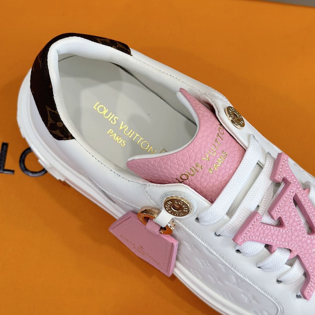 GIÀY LOUIS VUITTON TIME OUT MONOGRAM SNEAKERS SHOES AAA
