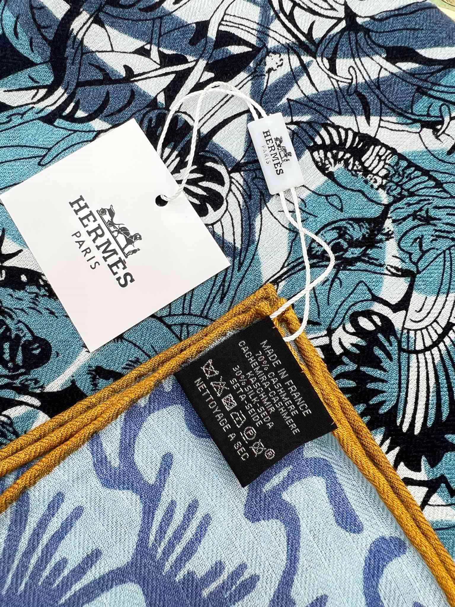 KHĂN HERMES cashmere scarf
