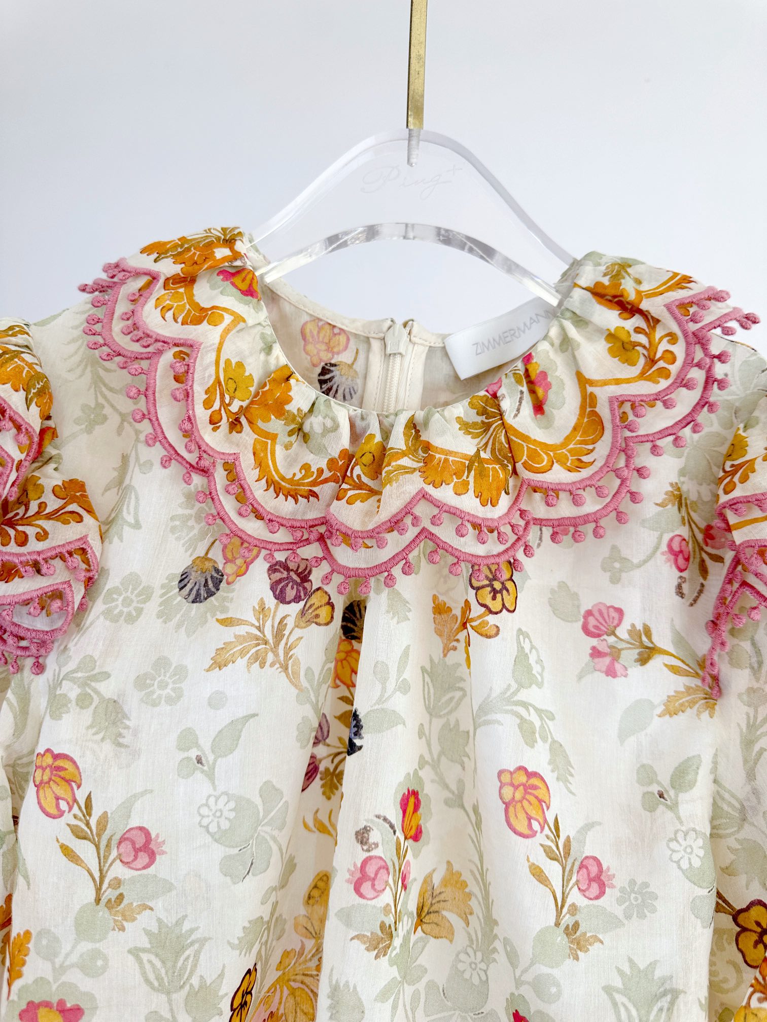 ÁO ZIMMERMANN Flower Vintage Dress
