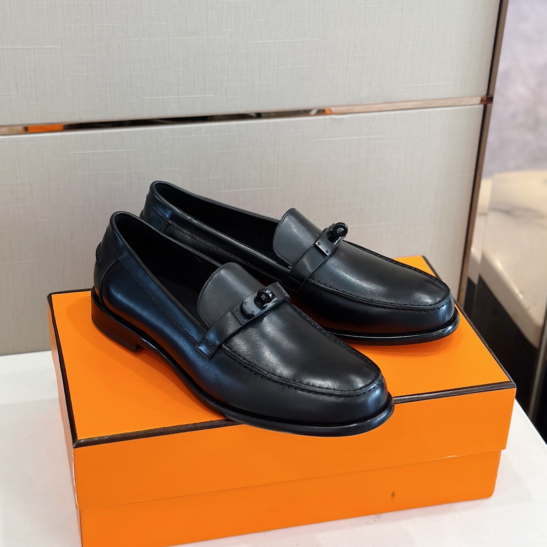 GIÀY HERMES LOAFER SHOES AAA