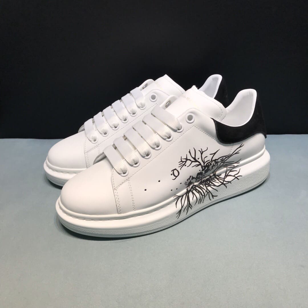 GIÀY ALEXANDER MCQUEEN SNEAKERS SHOES AAA UNISEX NAM VÀ NỮ DA BÊ HẢO HẠNG