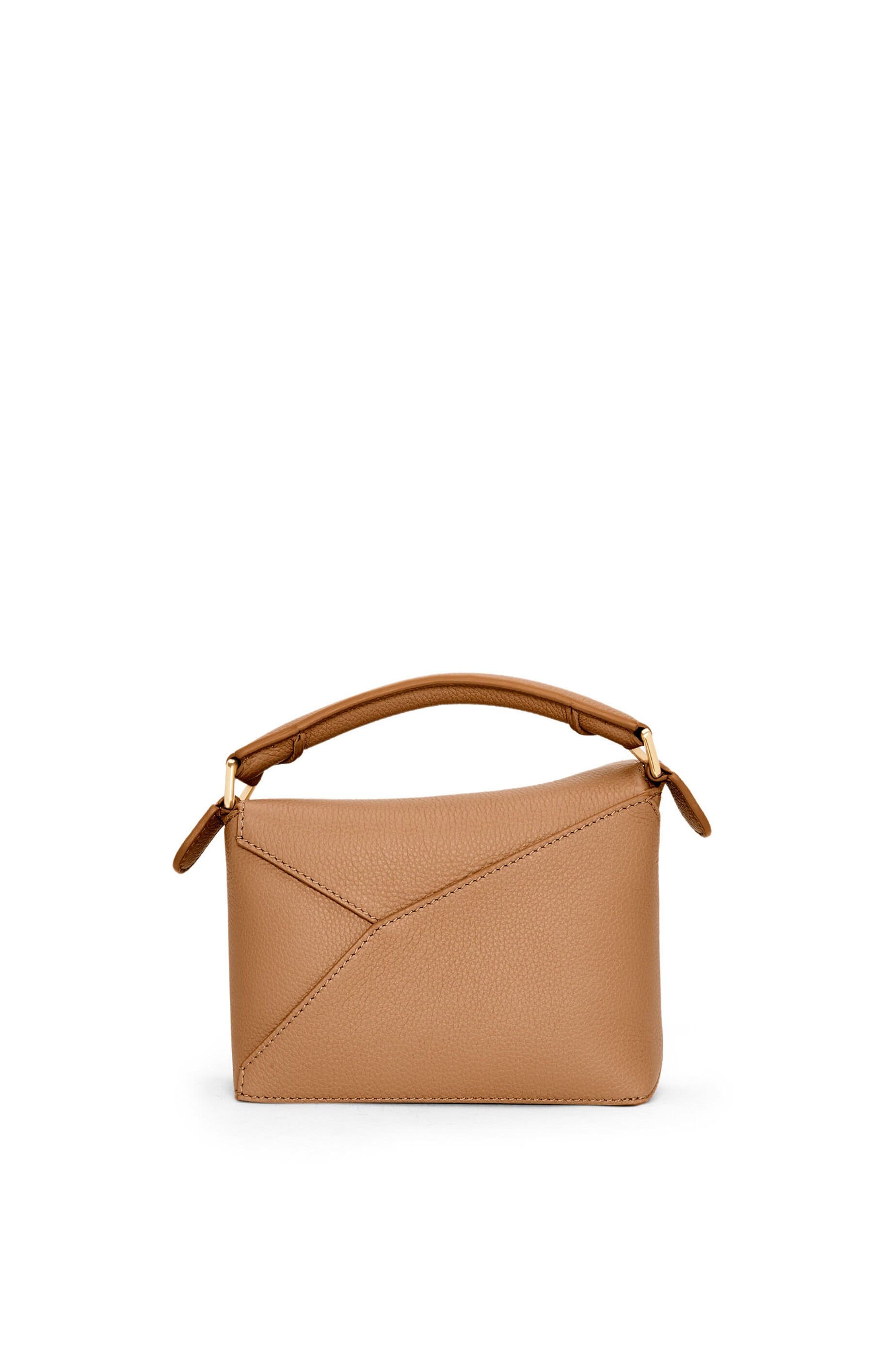 Túi LOEWE Mini Puzzle bag in soft grained calfskin brown