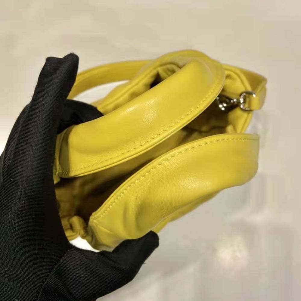 TÚI Prada Women Small Padded Prada Soft Nappa-Leather Bag-Yellow