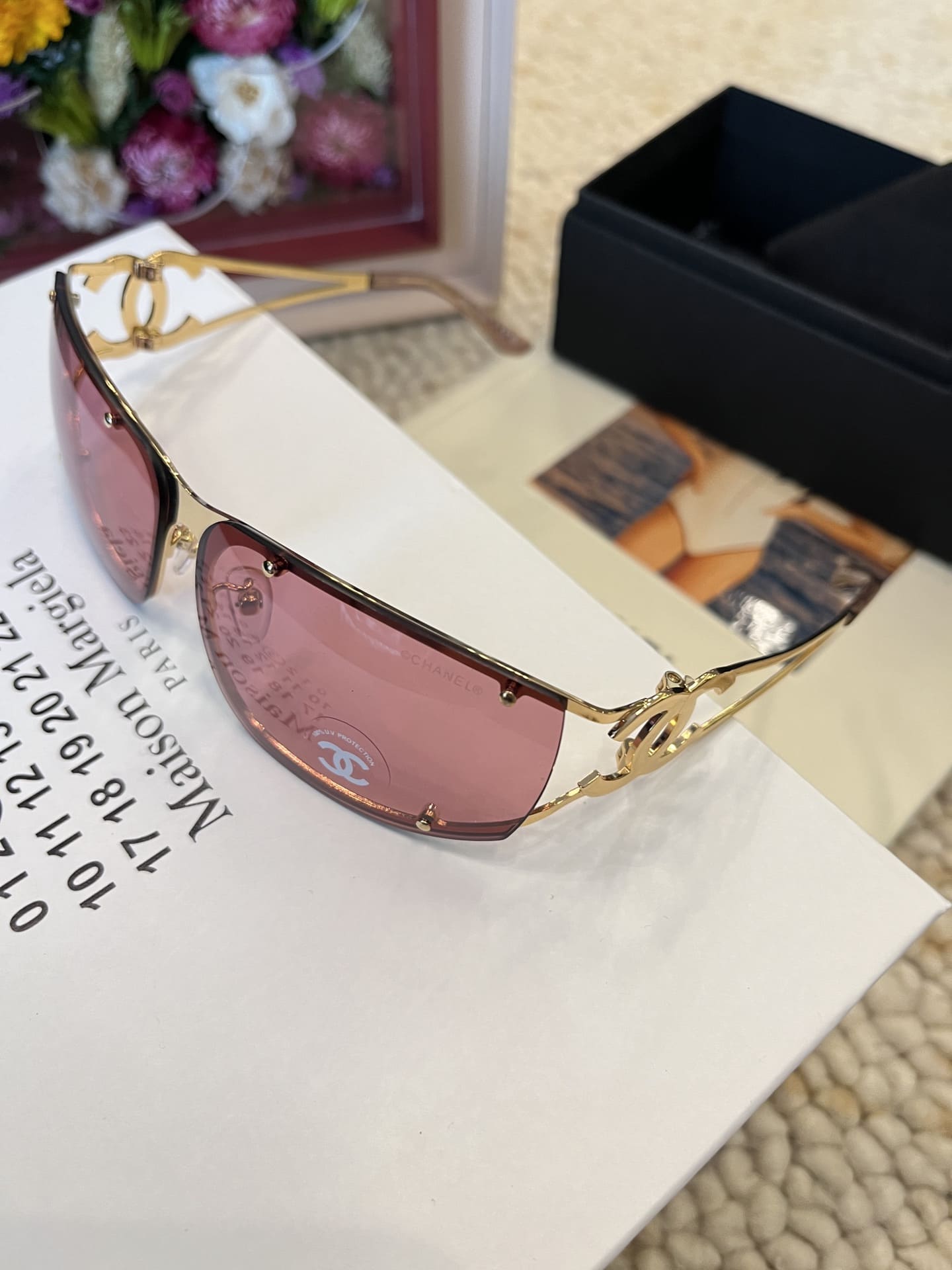Kính CHANEL METAL FRAME HIGH CLASSY AAA