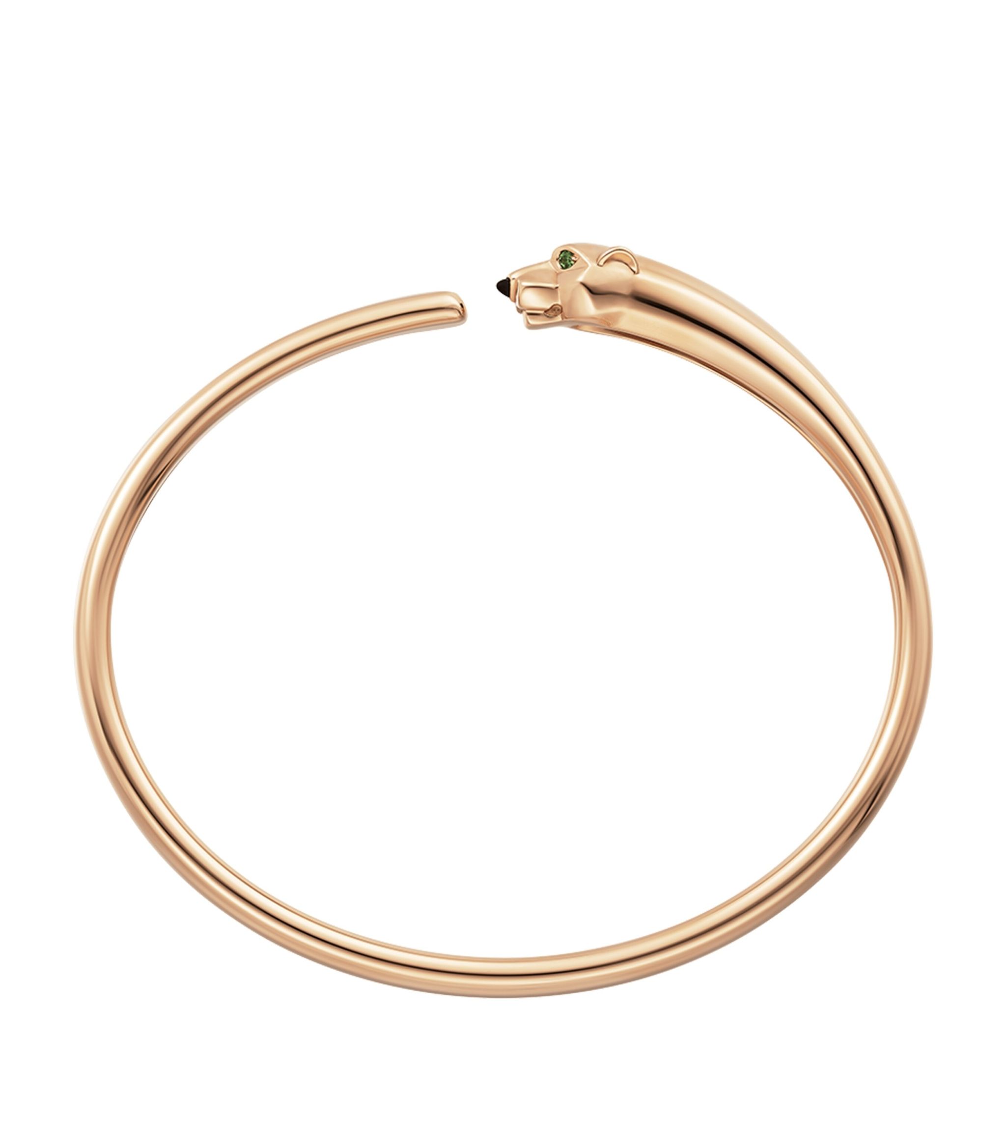 Vòng tay CARTIER Rose Gold Panthère de Cartier Bracelet vàng hồng 18K