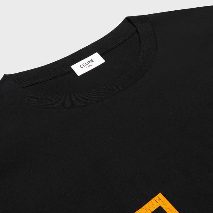 ÁO CELINE T SHIRT MÀU ĐEN UNISEX