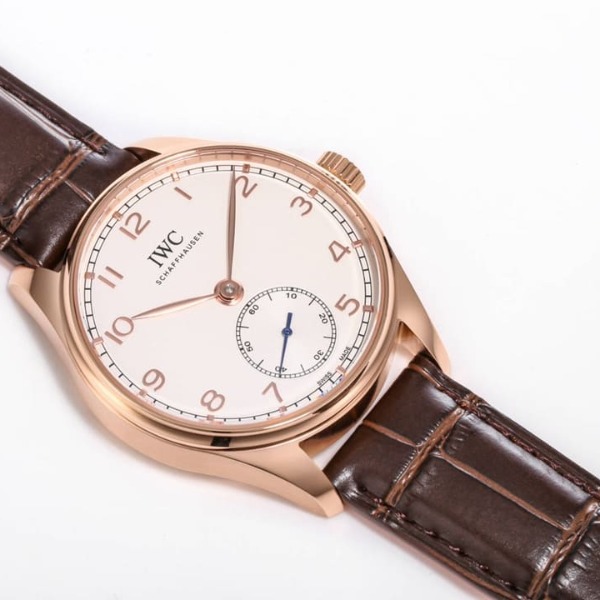 Đồng hồ IWC Stainless Steel Portugieser Automatic mặt số màu trắng
