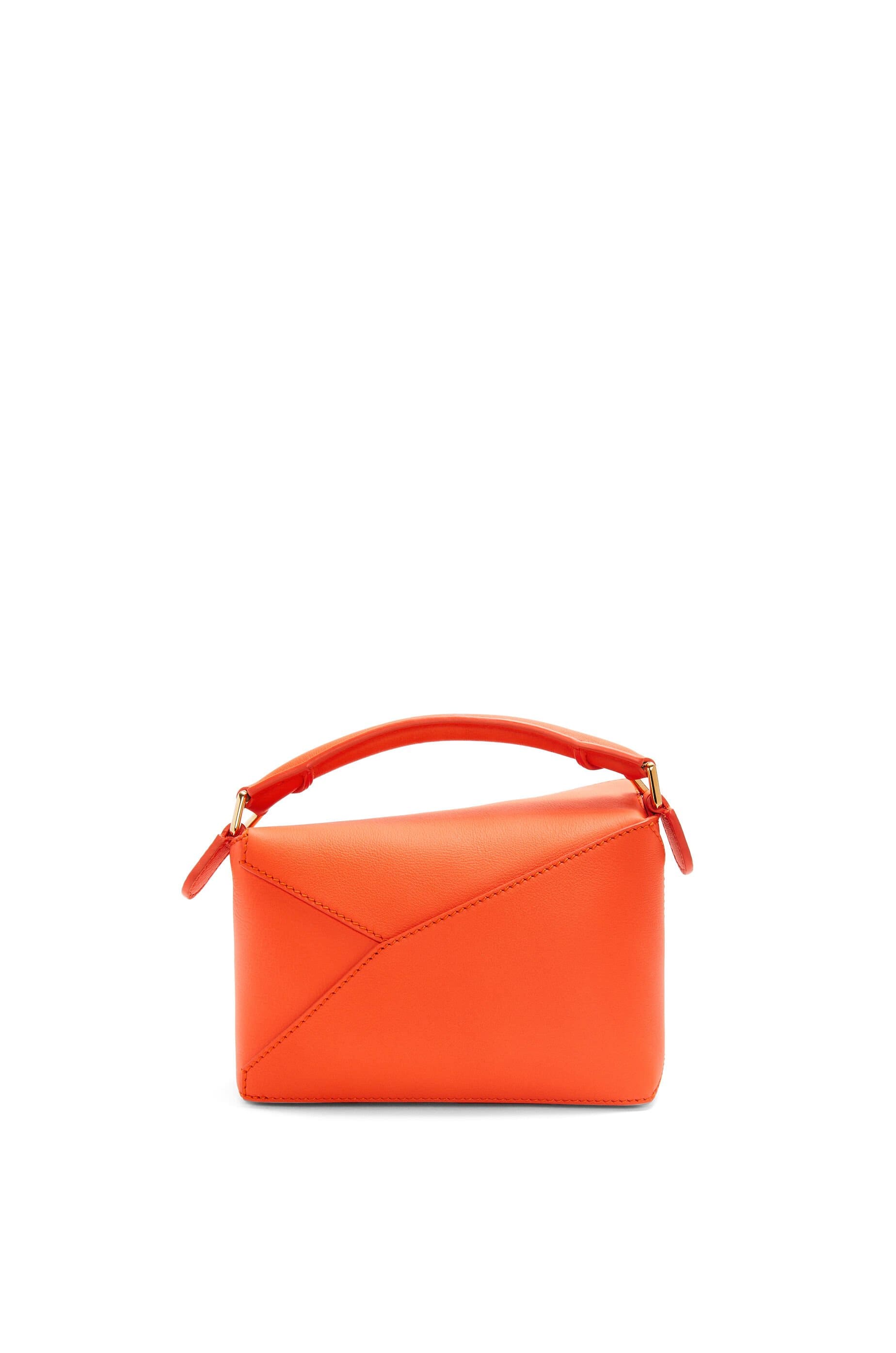 Túi LOEWE Mini Puzzle bag in classic calfskin orange