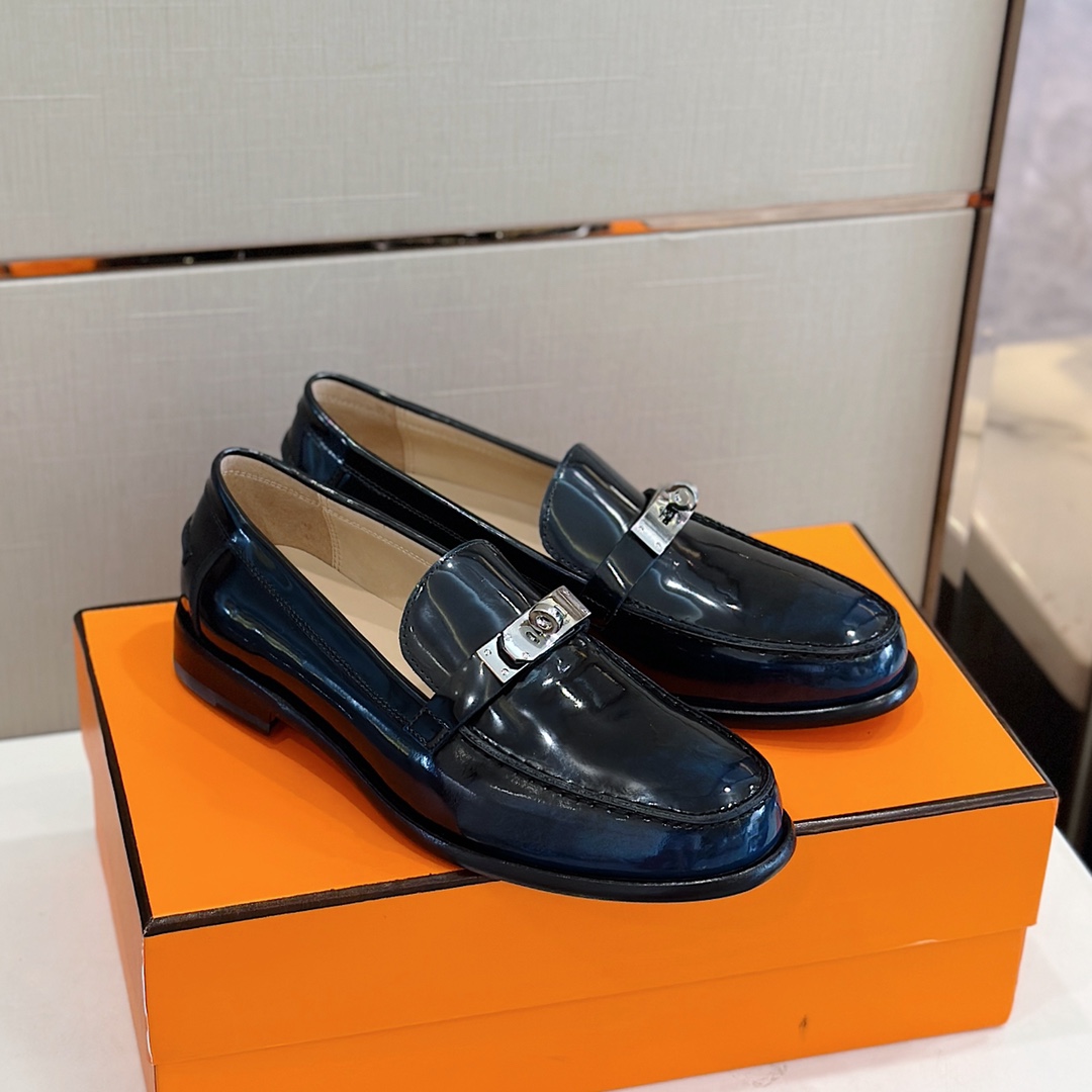 GIÀY HERMES LOAFER SHOES AAA