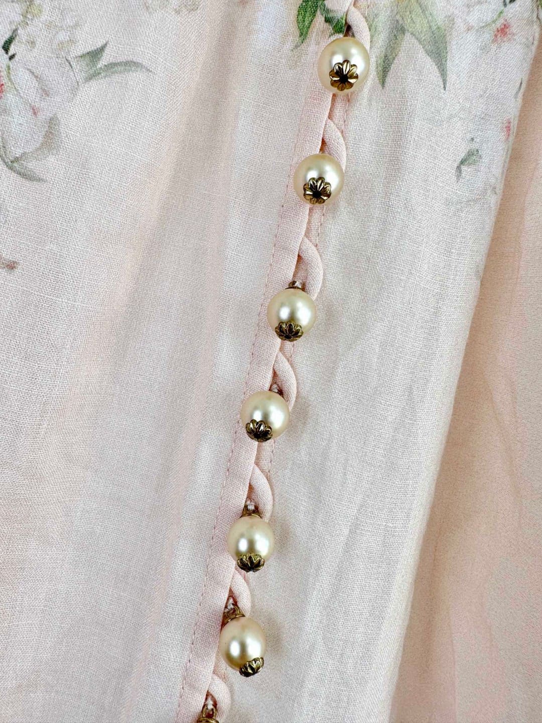 ÁO ZIMMERMANN Flower Vintage Dress High Classy