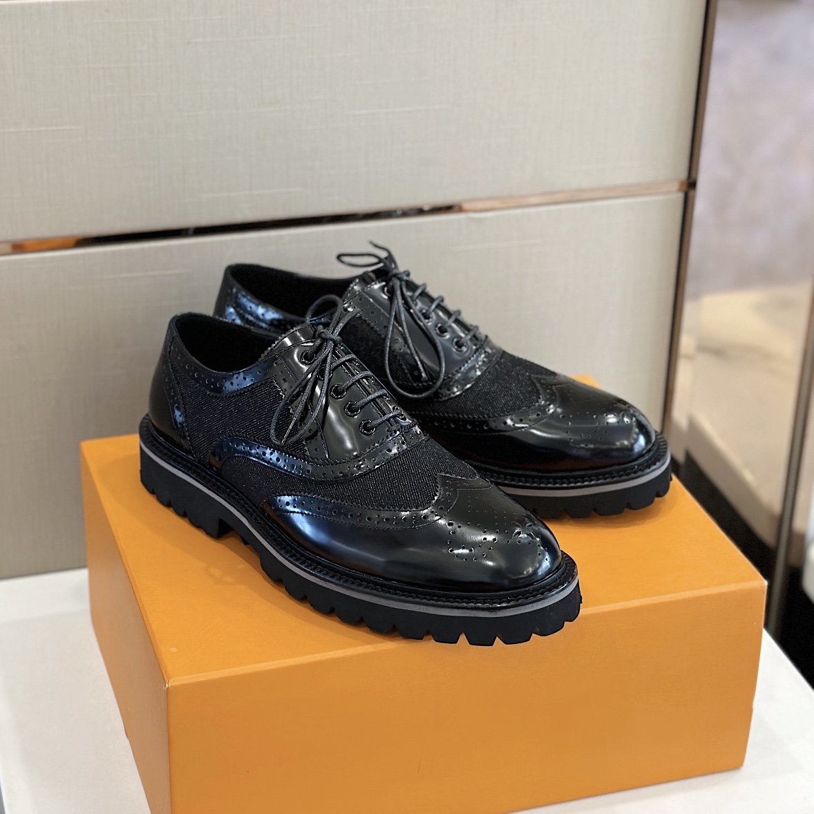GIÀY LOUIS VUITTON OXFORD SHOES AAA
