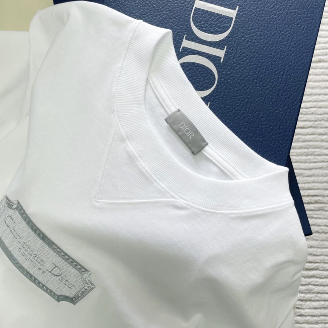 ÁO DIOR T SHIRT MÀU TRẮNG UNISEX