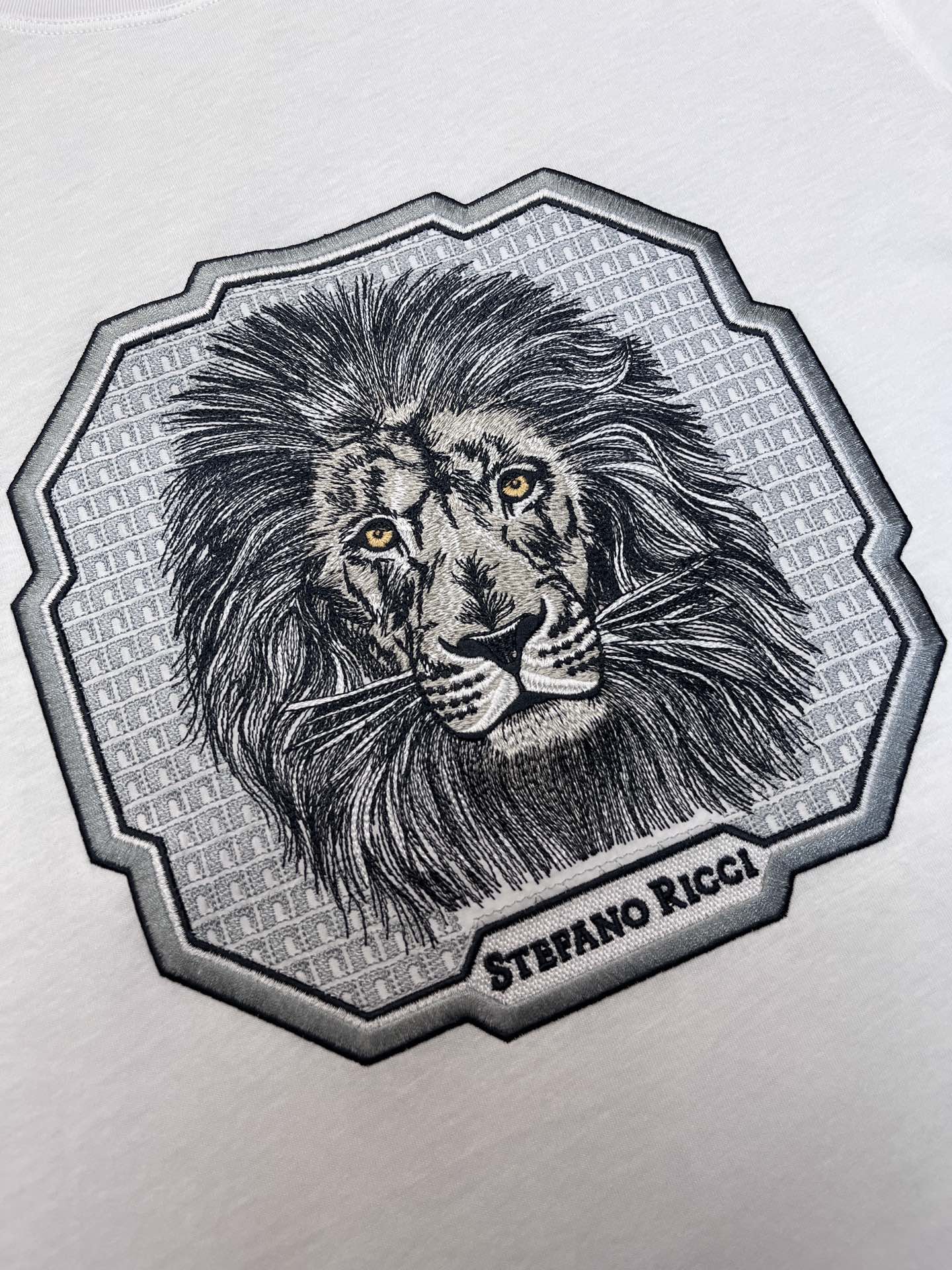 ÁO STEFANO RICCI LION Logo T-Shirt
