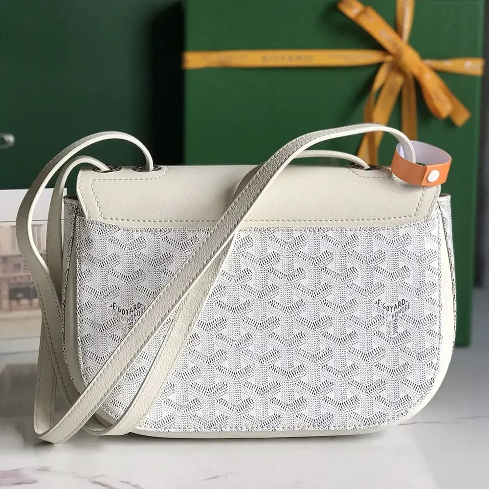 TÚI GOYARD Unisex 233 Bag-White