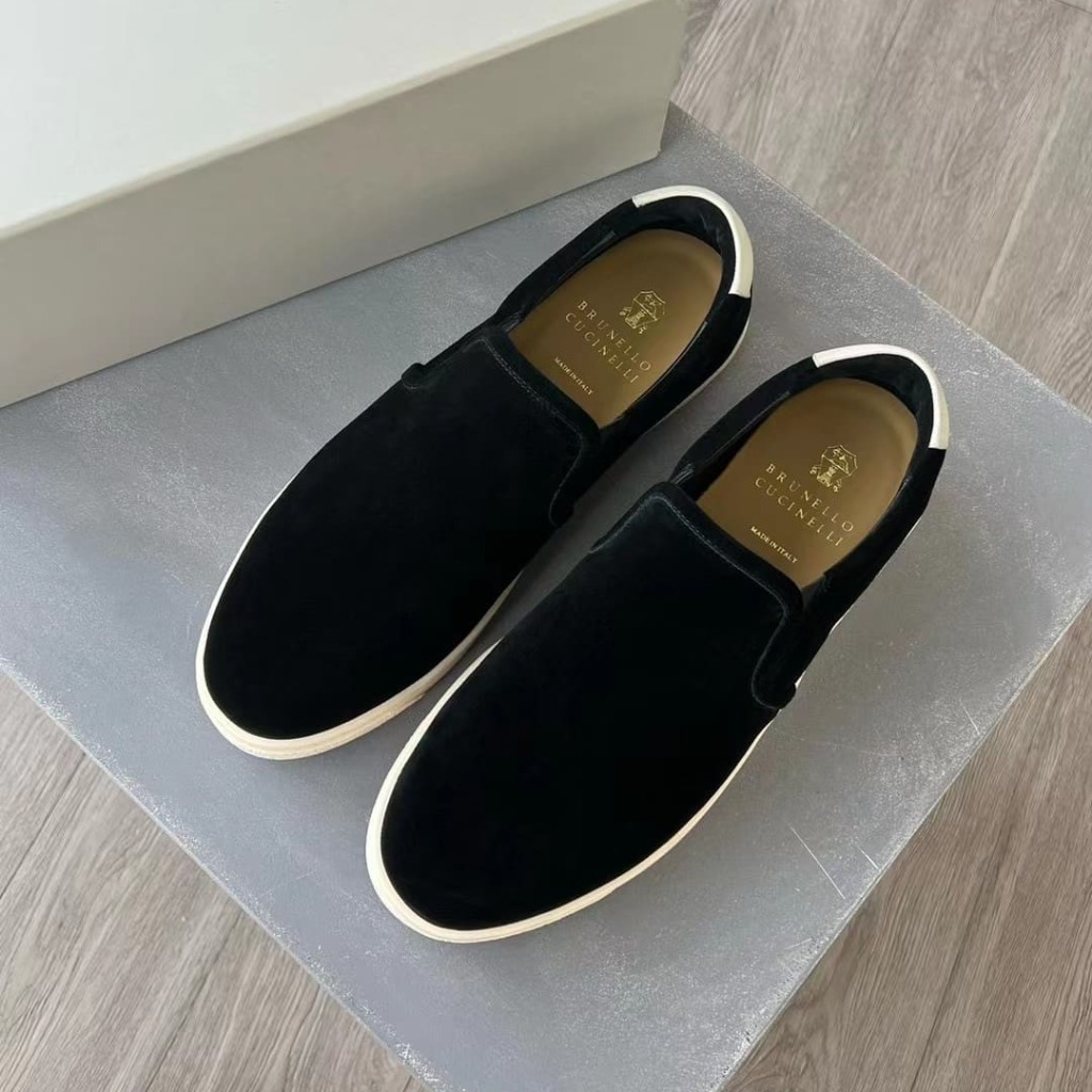 GIÀY BRUNELLO CUCINELLI SLIP ON SHOES AAA DA LỘN
