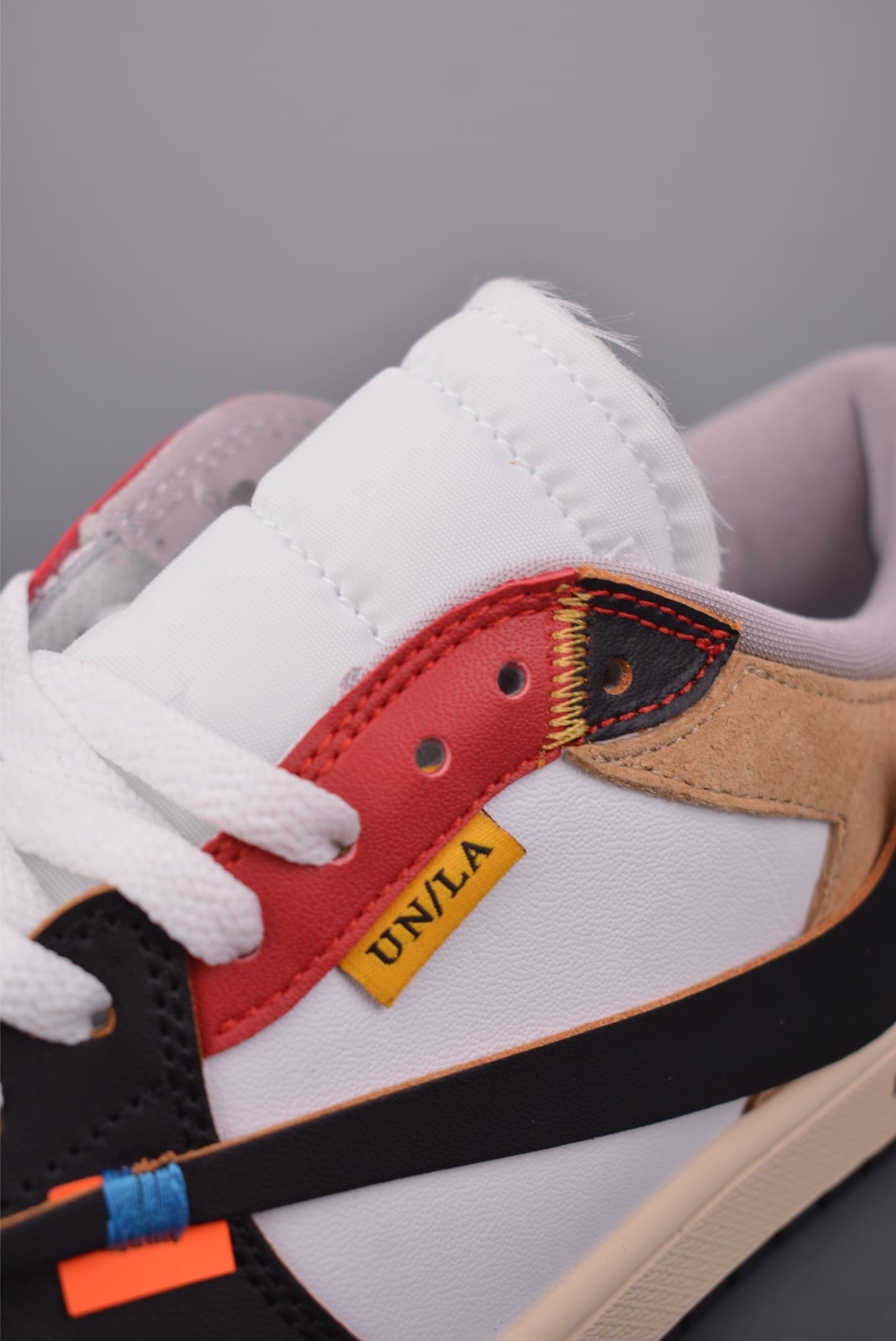 GIÀY OFF WHITE X TRAVIS SCOTT X UNION LA X AIR JORDAN 1 LOW ĐEN TRẮNG ĐỎ TOP QUALITY SHOES AAA