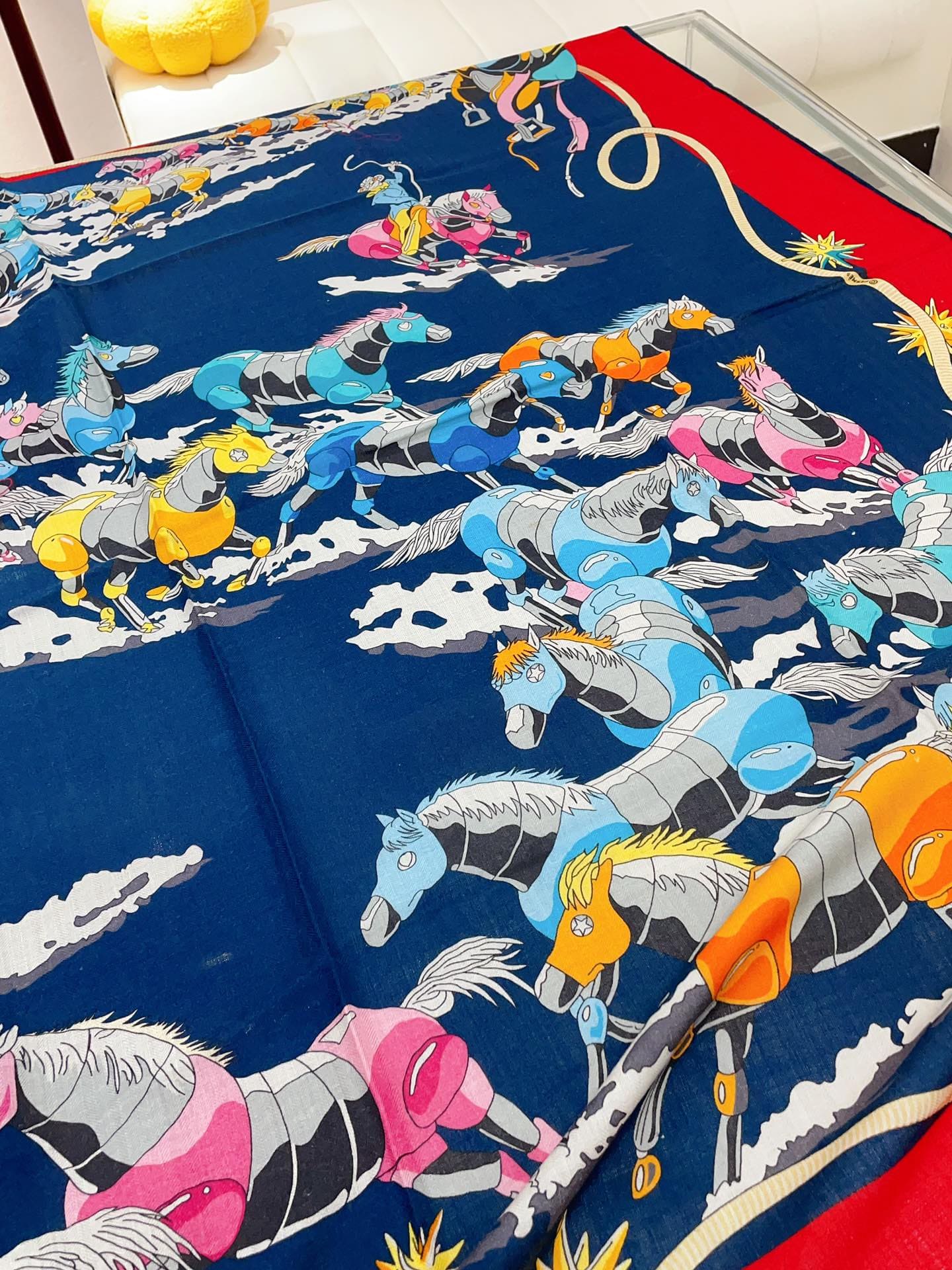 KHĂN HERMES cashmere scarf