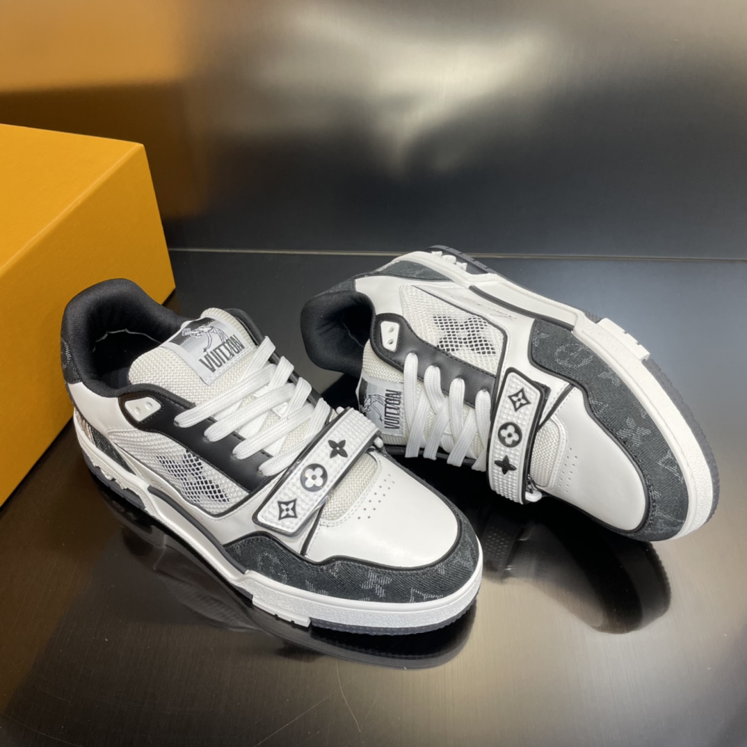 GIÀY LOUIS VUITTON TRAINER MONOGRAM SNEAKERS SHOES AAA