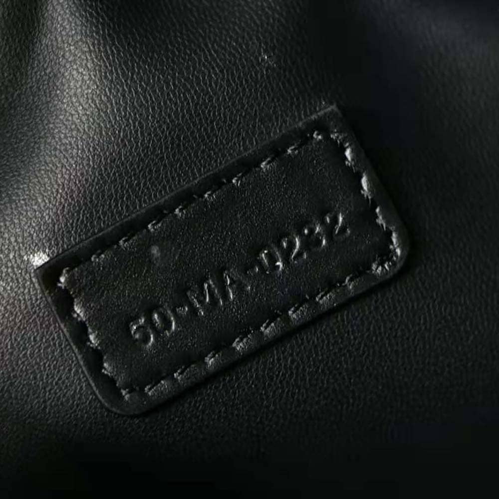 TÚI Dior Women Small Diortravel Nomad Pouch Black Macrocannage Calfskin
