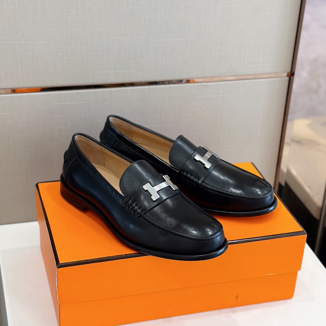GIÀY HERMES LOAFER SHOES AAA