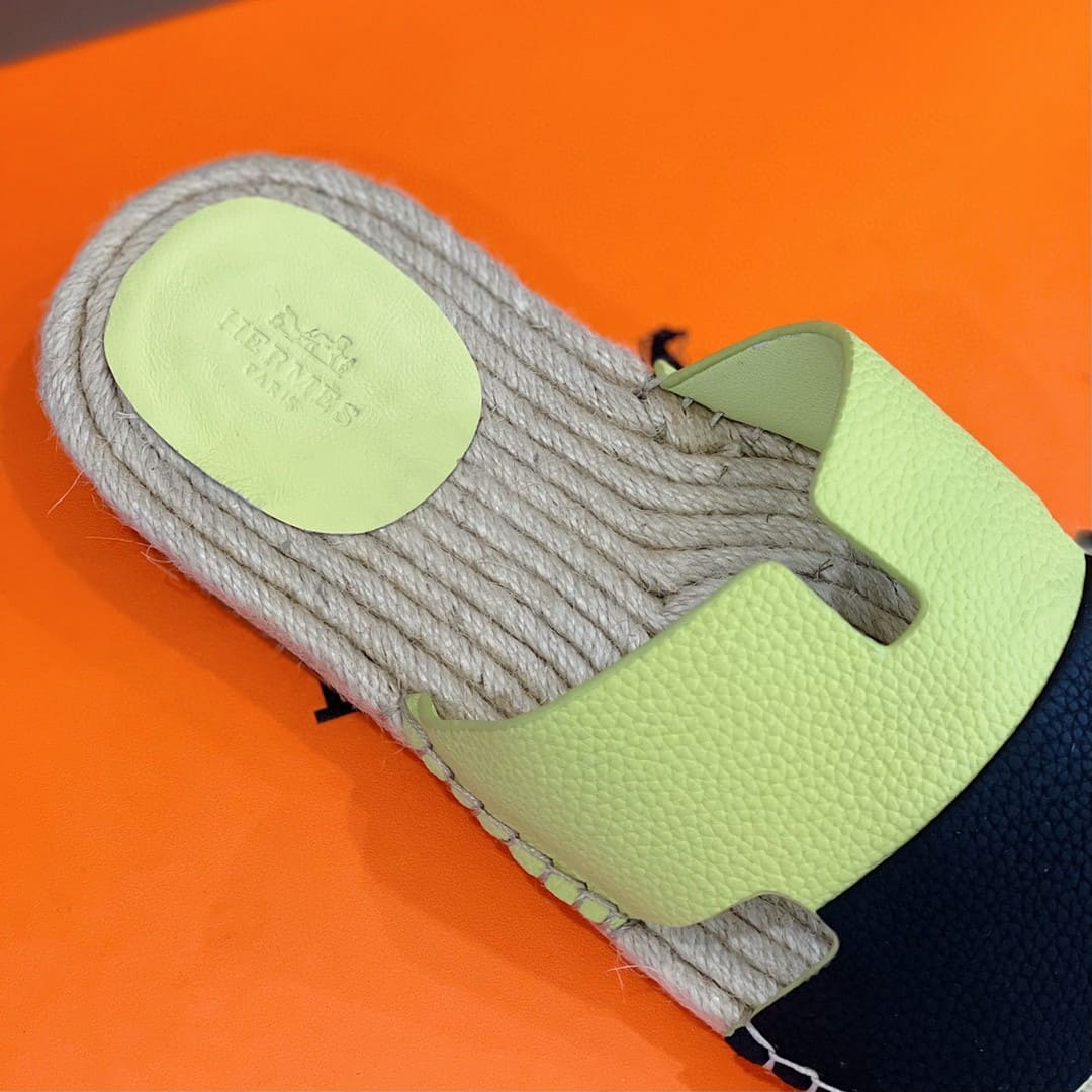 DÉP HERMES ANTIGUA ESPADRILLE SANDAL AAA