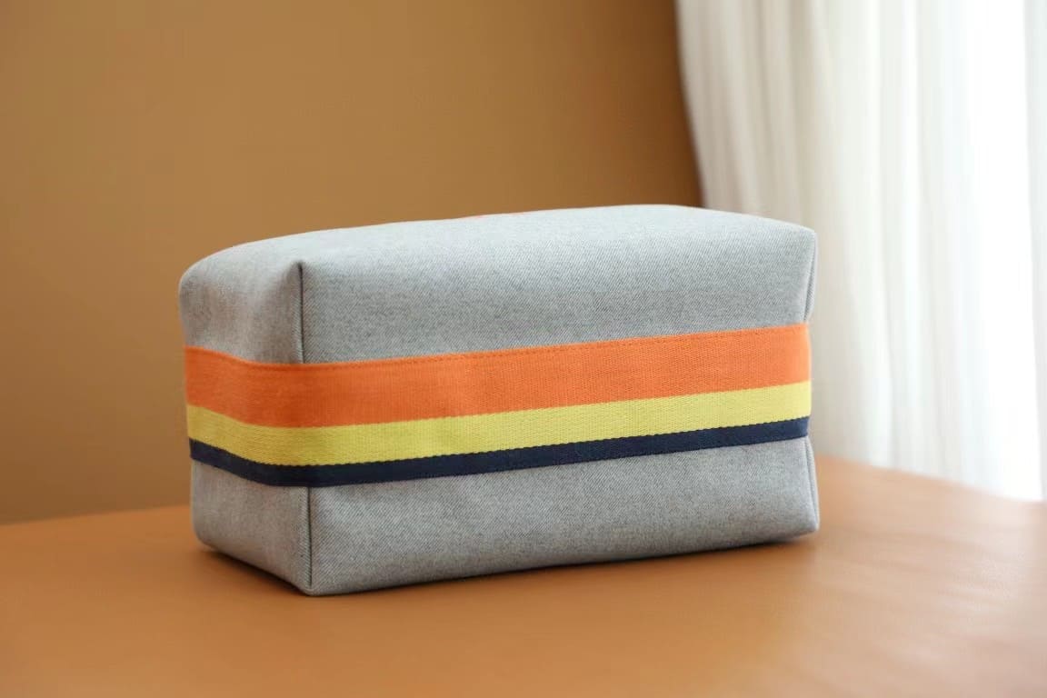 TÚI HERMES TROUSSE DE TOILETTE BRIDE A BRAC PM H MÀU CAM