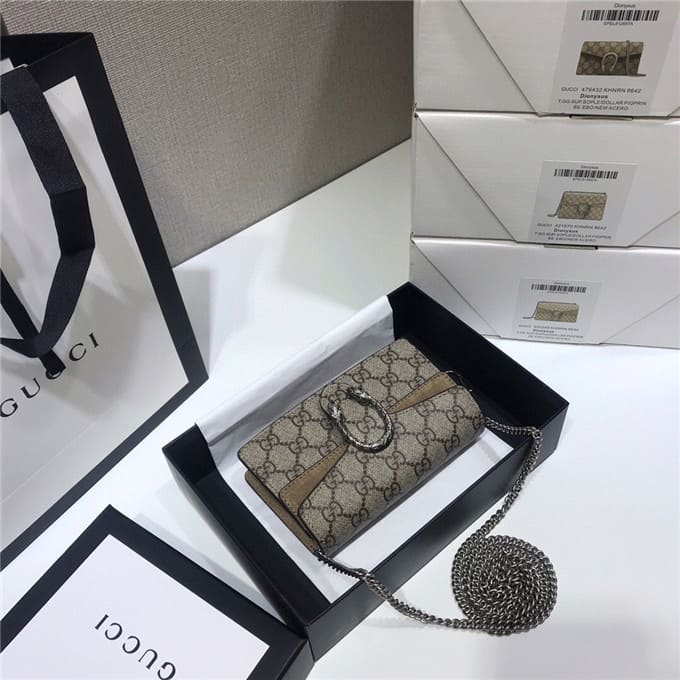 TÚI Gucci Dionysus GG supreme super mini bag Top Quality