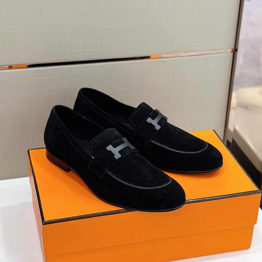 GIÀY HERMES LOAFER SHOES AAA