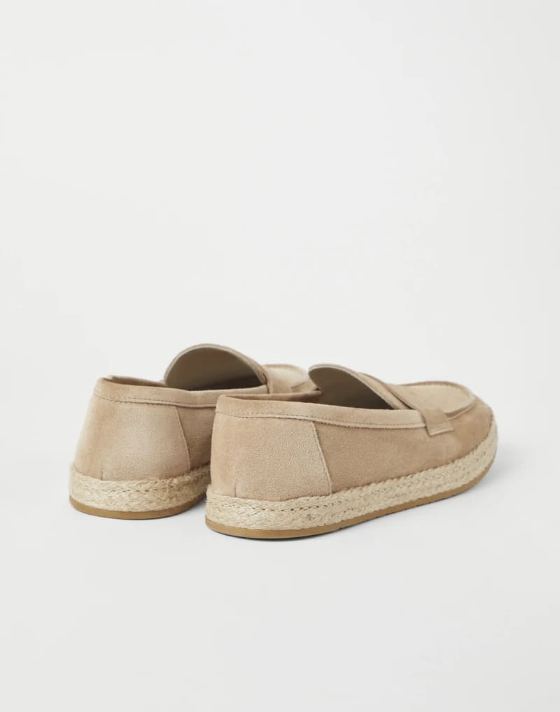 GIÀY BRUNELLO CUCINELLI SLIP ON ROPE SHOES AAA DA LỘN